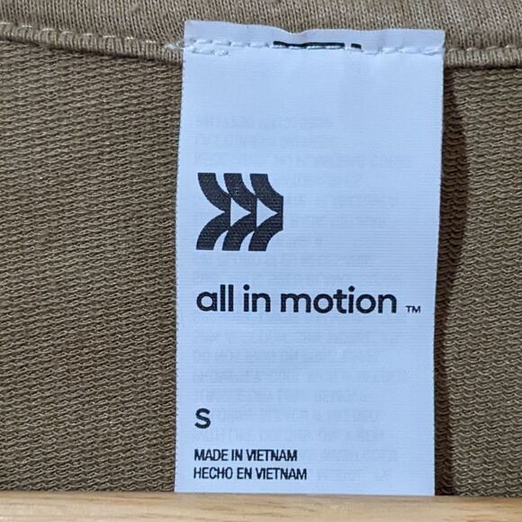 All in Motion Tie Dye Pullover Crewneck Sweatshirt Size Small - Picture 3 of 5